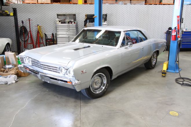 1967 Chevrolet Chevelle Front Side View