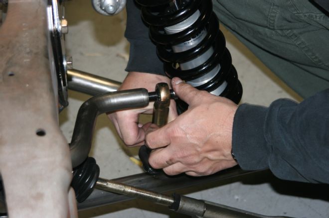 19 Tci Ifs Installing Sway Bar Links To Tie Rod Ends