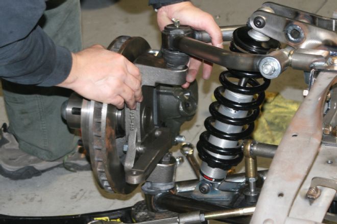 20 Tci Ifs Installing Spindle And Brake Assemblies