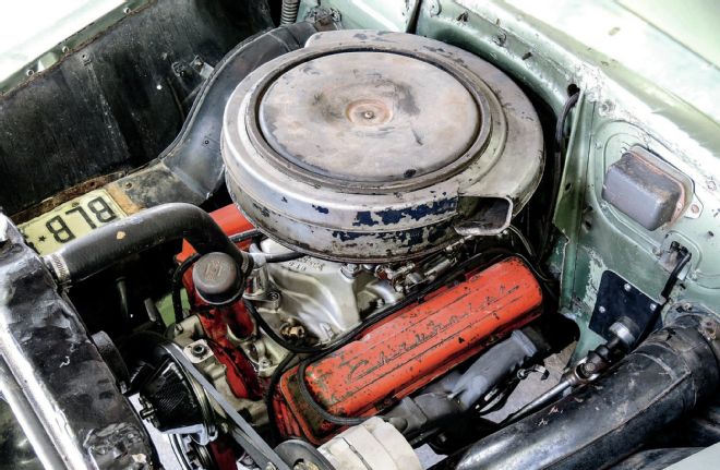 1951 Chevrolet Deluxe Coupe Completed Engine Compartment