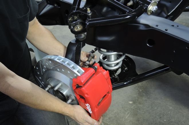 1978 Chevrolet Camaro Sliding On Twin Piston Caliper