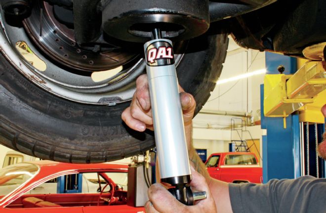 1964 Chevrolet Malibu Inserting Front Qa1 Shock