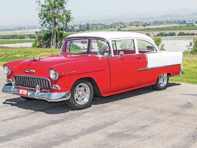 HOT ROD To The Rescue - Fully Engineered 1955 Chevy Disc-Brake Swap