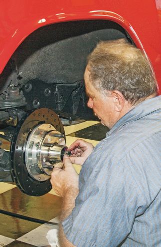 1955 Chevy Preloading Adjustable Wheel Bearing