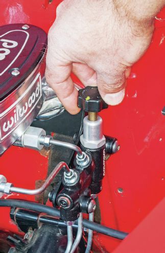 1955 Chevy Wilwood Master Cylinder Adjustments