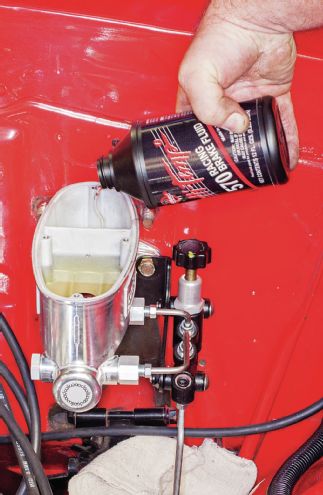 1955 Chevy Wilwood Brake Fluid