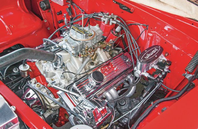 1955 Chevy Engine Bay