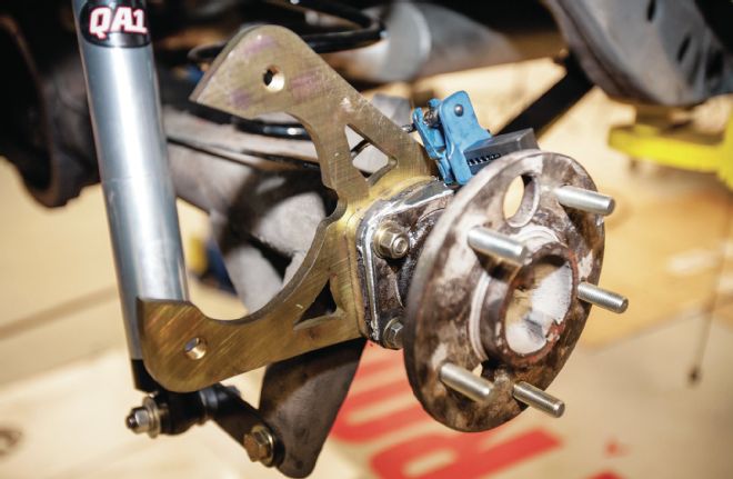 1964 Pontiac Lemans Rear Brake Calipers Mounted