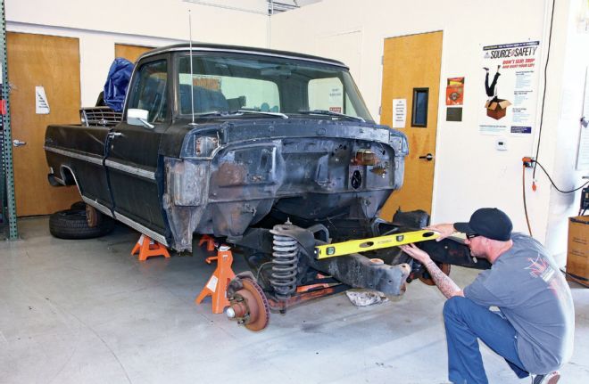 1969 Ford F 100 Chassis Level Check