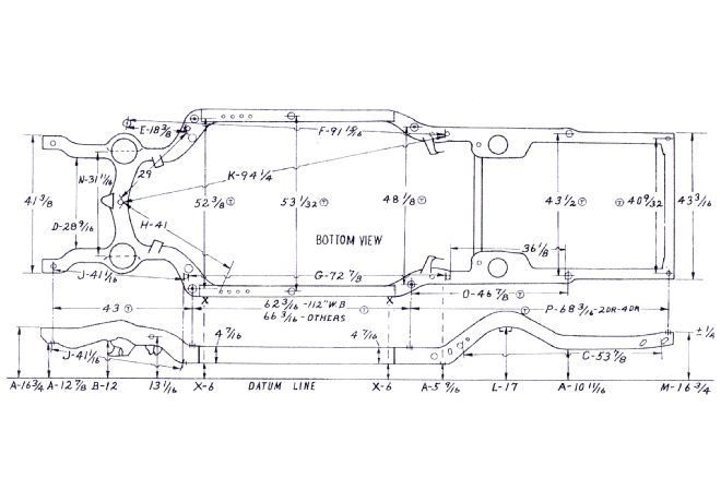 1970 Chevrolet Chevelle Frame Specs