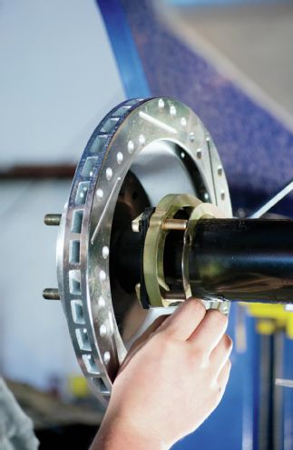 Shims Included To Center Brake Caliper Over Rotor