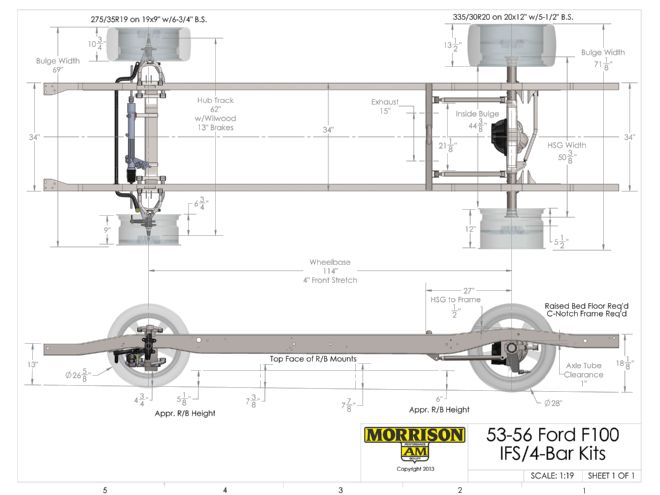 1956 Ford F-100 Frame Update