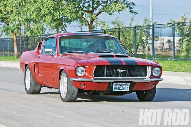 1967 Ford Mustang Front End In Motion