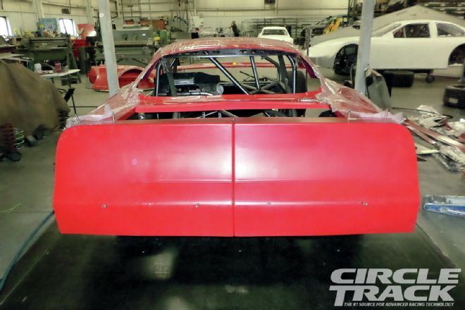 Hanging An ABC Body Kit Use Rivets To Hold Rear Bumper Cover In Place