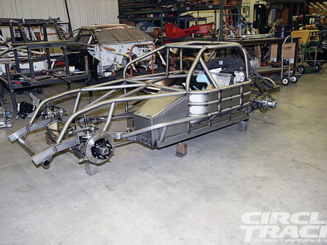 Super Late Model Chassis With A Twist - Hess Racing Products