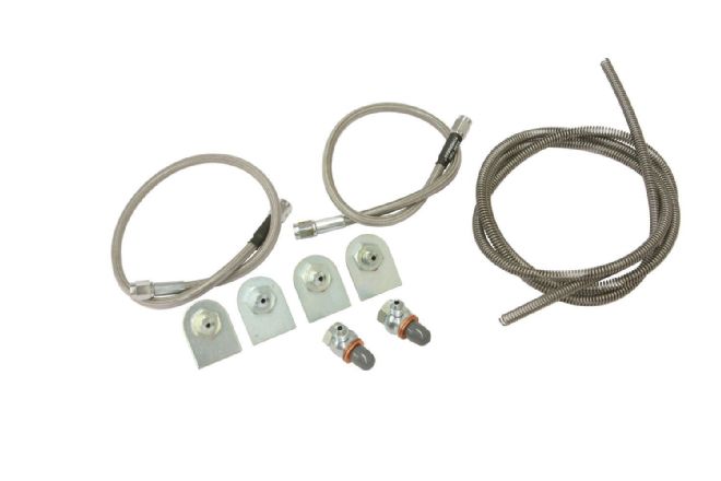 Inline Tube Stainless Steel Brake Line Set