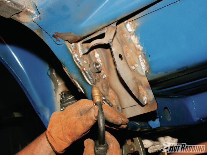 Install Upper Control Arm Bracket