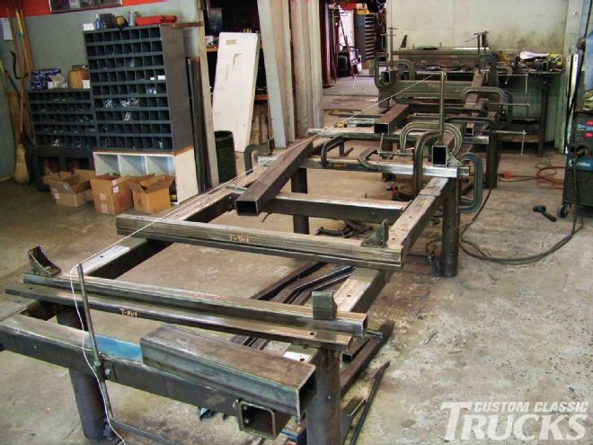 Jib Truck Frame Assembly