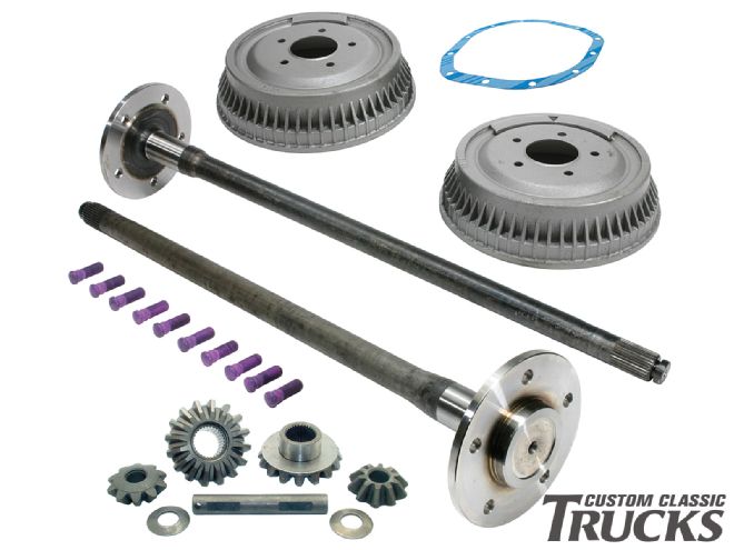 Swapping Six Lug Axles For Five Speedway Motors Axel Kit