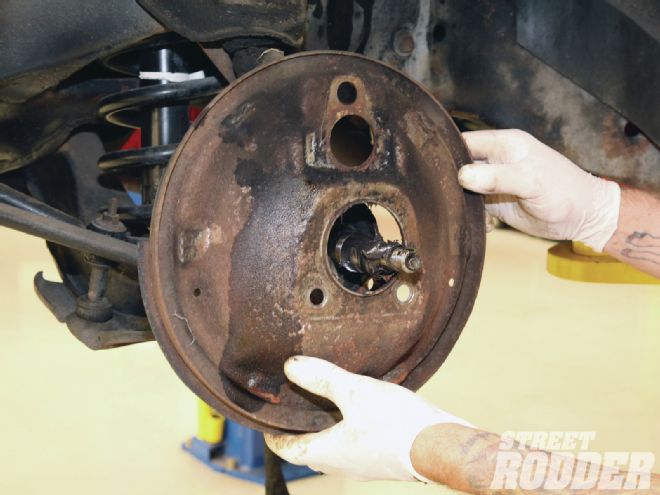 1303sr 07+how To Update 1967 Chevrolet Impala Brakes+backing Plate