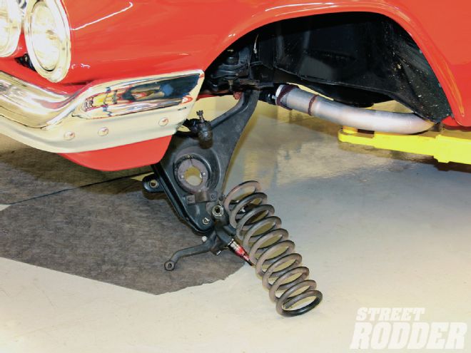 1961 Chevrolet Bel Air Front Suspension Upgrade - Handling The Big Motor