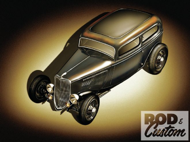1301rc 16 O+1933 Ford Tudor Sedan Project+rendering