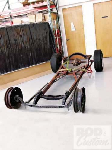 1109rc 01+vintage Parts Axle+rolling Chassis
