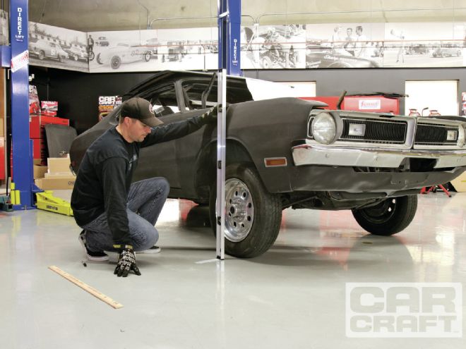 Front Subframe Measurements - Car Craft’s ’71 Dodge Demon