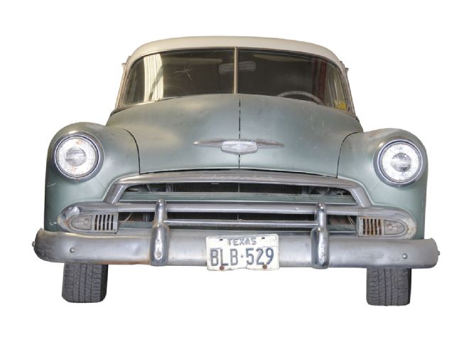 1012sr 02 O+1951 Chevy Sport Coupe+front