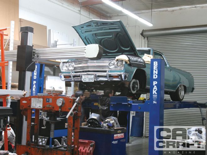 Ccrp 1007 01 O+1965 Chevy El Camino+at Global West For Suspension Upgrades