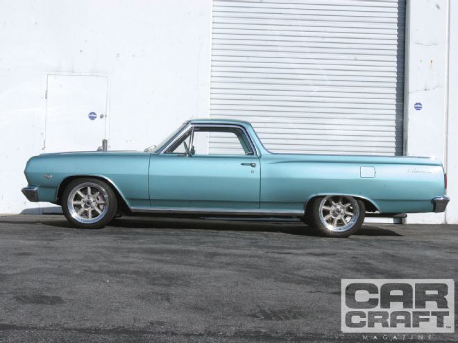 Ccrp 1007 22 O+1965 Chevy El Camino+with Global West Suspension Upgrades