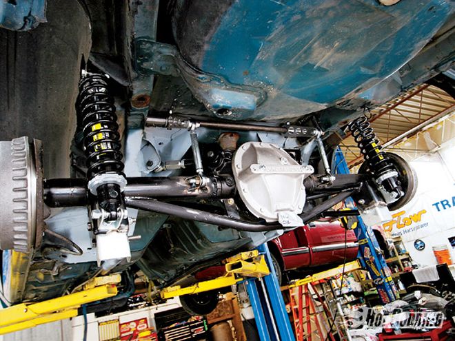 0911phr 01 Z+1993 Ford Mustang Notchback+rear Suspension