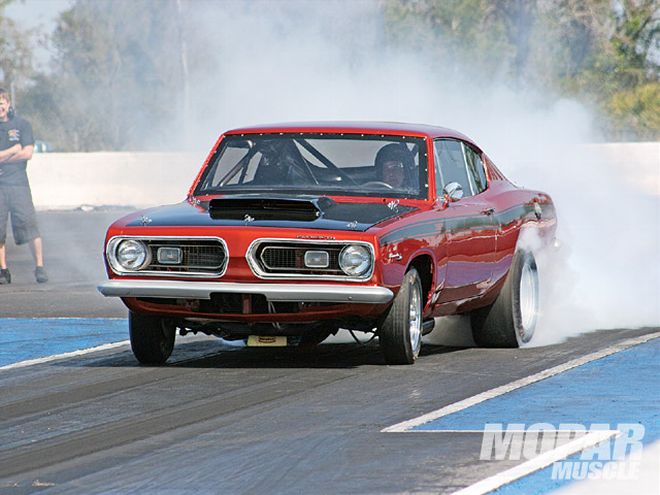 Mopp 0907 02 Z+plymouth Barracuda Front Suspension Upgrade+front View