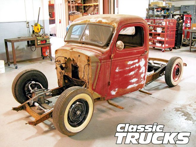 0903clt 01 Z+1939 Chevy Truck Total Cost Involved Ifs Upgrade+ifs Installed