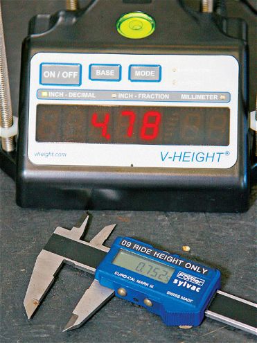 The V-Height Device - Vertical Spacing Measuring Tool - Circle Track Magazine