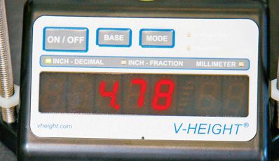 The V-Height Device - Vertical Spacing Measuring Tool - Circle Track Magazine