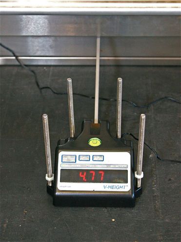 The V-Height Device - Vertical Spacing Measuring Tool - Circle Track Magazine