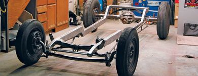 Model A Chassis Assembly - From 'Rails To Rollers