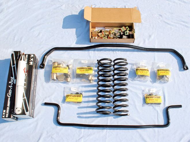 Hppp 0802 02 Z+1967 Pontiac Firebird Suspension Upgrades+parts