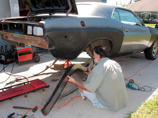 Repairing A Rusty B-body Framerail - Mopar Muscle Magazine