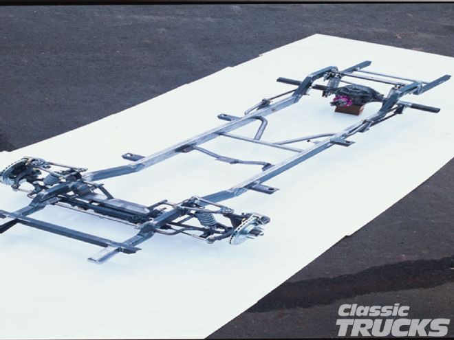 Classic Truck Adjustable Ride Hight Chassis - Low Down And Framed
