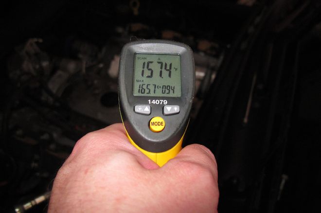 6 Temperature Reading Of Valley Cover