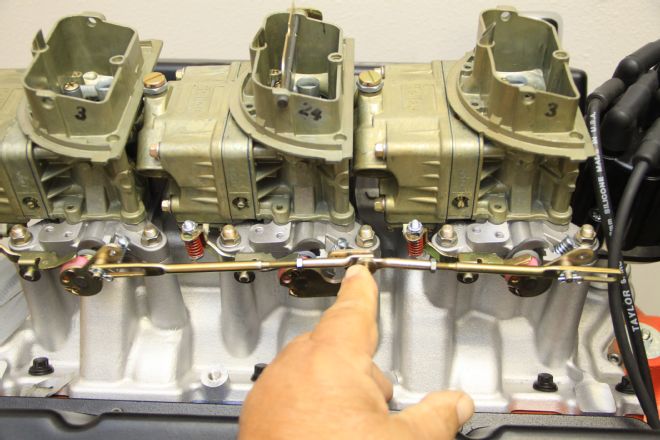 40 Tri Power Small Block Engine Build