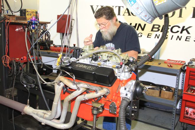 49 Small Block Engine Build Dyno