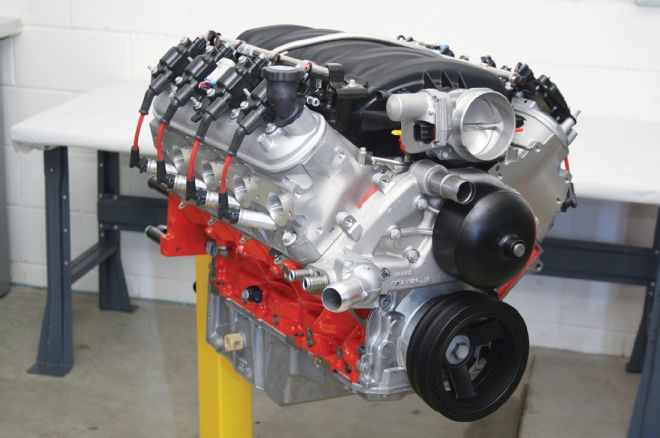 24 Assembled Lsx 454 Engine