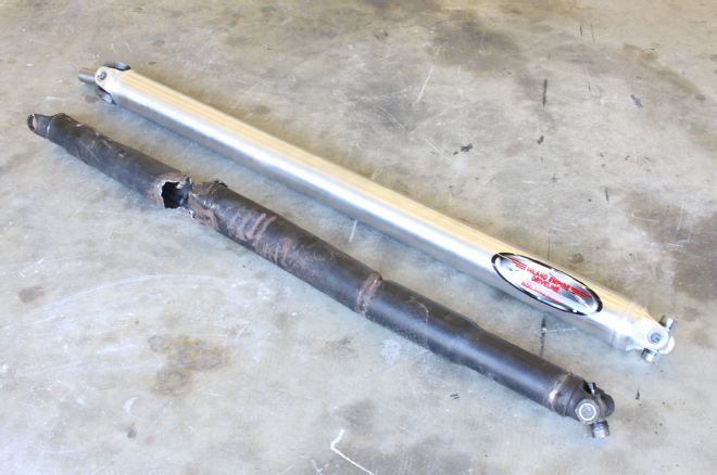 32 Ls Install 1967 Chevelle Broken Drive Shaft