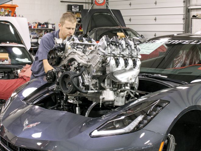 LPE’s LT1 Heads & Cam Package for the C7 Corvette Will Make You Forget Forced Induction