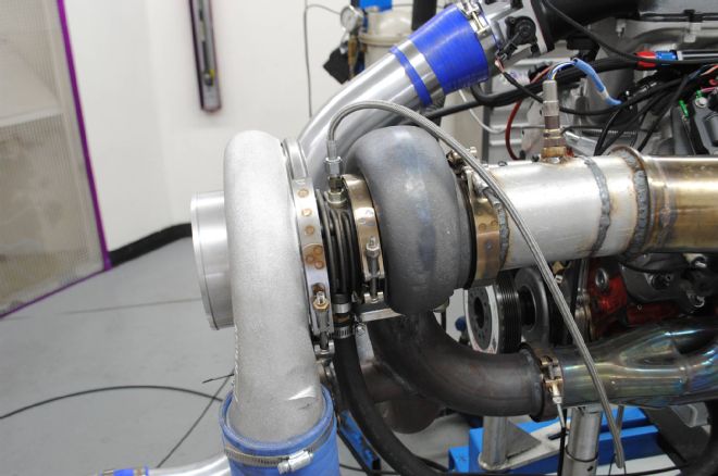 8 Precision Turbo On Engine