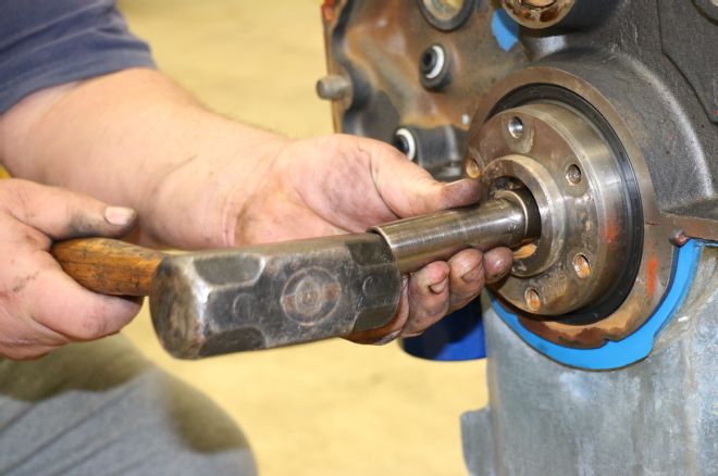 427 Big-Block Installation in MaliBeater, our Patina Project 1967 Chevrolet Malibu