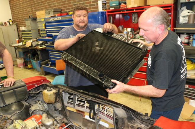 427 Big-Block Installation in MaliBeater, our Patina Project 1967 Chevrolet Malibu